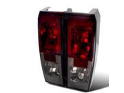 Hummer H3 Red Smoked Lens Tail Lights