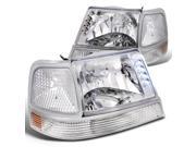Ford Ranger Xl Xlt Edge Chrome Headlights Corner Lights