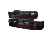 Nissan 240Sx S13 2Dr Coupe Red Smoked Tail Lights