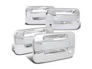 Ford F150 4dr Chrome Door Handle Covers W 2 Key Holes