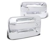 Ford F150 2dr Abs Door Handle Cover W 2 Key Holes Chrome