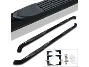 Toyota Tacoma 3 Black Stainless Steel Side Step Nerf Bar Running Boards