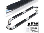 Chevy Colorado GMC Canyon Chrome 3 Side Step Nerf Bar Running Boards
