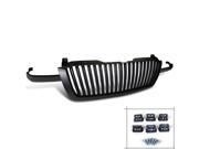 Silverado Avalanche 1500 2500 3500HD Black Vertical Front Hood Grill Grille