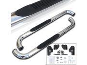 Ford F150 Regular Cab 2Dr Chrome SS Running Boards Side Step Nerf Bars
