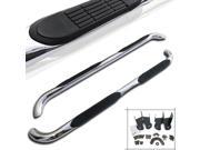 Mercedes Benz Ml Class W164 Chrome 3 Stainless Nerf Side Step Bars