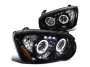 Subaru Impreza Halo Led Glossy Black Projector Head Lights