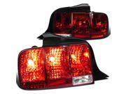 Ford Mustang Sequential Red Tail Signal Lights Pair