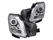 CADILLAC 2003-2007 CTS HALO SMD LED PROJECTOR CHROME HEADLIGHTS CADILLAC 2003-2007 CTS HALO SMD LED PROJECTOR CHROME HEADLIGHTS