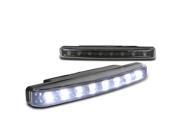 Spec-D Tuning 8 Led 6000K White Fog Running Lights Bumper Driving Lamps Pair Black (Left + Right) Spec-D Tuning 8 Led 6000K White Fog Running Lights Bumper Driving Lamps Pair Black (Left + Right)