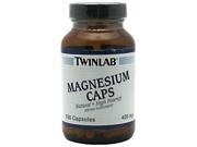 TwinLab Magnesium Caps 400 mg 100 capsules