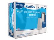 Marathon 1 Ply Tall Fold Dispenser Napkins 4 500 ct