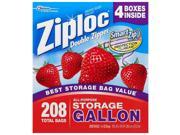 Ziploc Double Zipper Storage Gallon 4 52 ct.