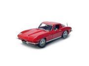 Maisto 1 18 Scale Red 1965 Chevrolet Corvette