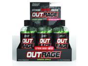 Nutrex Outrage Shot Green Apple Green Apple 12 Count