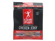 Caveman Foods Chicken Jerky Spicy BBQ 3.25 oz 92g