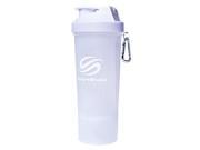 Smart Shake Slim Shaker Cup Pure White 17 oz