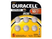 Duracell Coin Button 2032 Batteries 6 Count