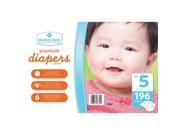 Member s Mark Premium Baby Diapers Size 5 196 Ct