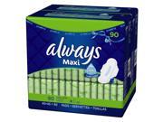 Always Maxi Long Super Pads with Wings 90 ct.