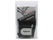 Flexsports International Pro Spandex Sports Gloves Black White X Large XL