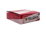 Clif Shot Bloks Electrolyte Chews Black Cherry 18 2.1 oz per packet 38.1oz