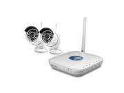Swann 4 Channel 720p Security System with 2 720p Cameras 500GB HD 50 NV