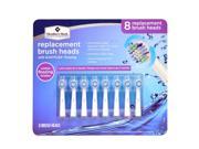 Member s Mark Replacement Brush Heads with Easyflex Flossing 8 ct.