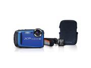FUJIFILM FinePix XP90 Waterproof Digital Camera 16.4MP CMOS 5x Zoom Blue