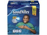 GoodNites Bedtime Underwear for Boys Size L XL 58 ct.
