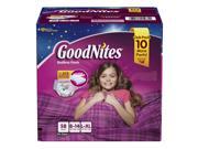 GoodNites Bedtime Underwear for Girls Size L XL 58 ct.
