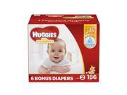 Huggies Little Snugglers Diapers Size 2 12 18 lbs. 186 ct.