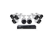 Lorex 8 Channel 1080p Surveillance System 6 HD Cameras 2 HD Ultra wide Cameras