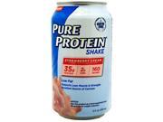 Pure Protein Shake Strawberry Cream 12 11 fl. oz. Cans