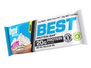 BPI Sports Best Protein Bar Iced Vanilla Cupcake 12 Count