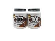 CytoSport Muscle Milk 100 Calories 2 pack Chocolate 1.65 lb 750g