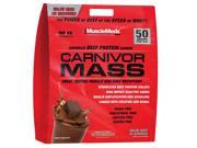 Muscle Meds Carnivor Mass Weight Loss Supplement Chocolate Fudge 10 Pound