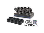 Swann TVI DVR Security System 8 1080p Cameras 2TB HD and 100 Night Vision