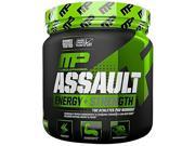 MusclePharm Assault Sport Nutrition Powder Green Apple 30 Count