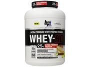 BPI Sports Whey HD Ultra Premium Whey Protein Powder Banana Marshmallow 4.5 lb