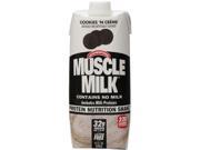 Cytosport Muscle Milk RTD Nutritional Shake Cookie 12 17oz