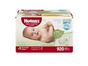 Huggies Natural Care Baby Wipe Refill Unscented 920 ct.