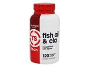 Top Secret Nutrition Fish Oil CLA with Lipase 120 Fish Gelatin Softgels