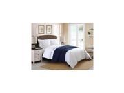 Extra Soft Garment Washed Quilted Blanket King Navy