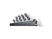 Samsung 16 Channel 4MP Security System 2TB 10 Bullet Cameras 82 Night Vision
