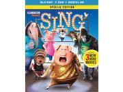 Sing Special Edition [Blu ray DVD Digital HD]