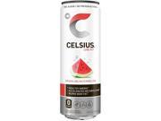 Celsius Sparkling Watermelon, 12 Ounce (Pack of 12)