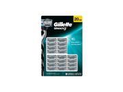 Gillette Mach 3 Men's Razor Blade Refills Band 20 Pack