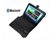 GSAGear 10.1 Inch Protfolio Case with Removable Bluetooth ® Keyboard for Samsung GALAXY Note 10.1 N8000 N8010 N8013 . Black