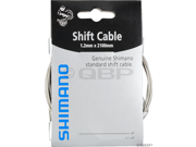 Shimano Zinc Derailleur Cable 1.2 x 2100mm 10 pack